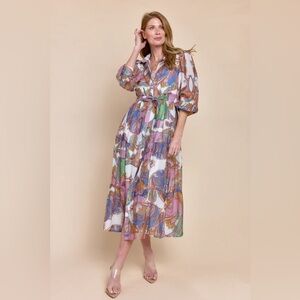 SOFIA COLLECTION KOSS DRESS in Quetzal Pink